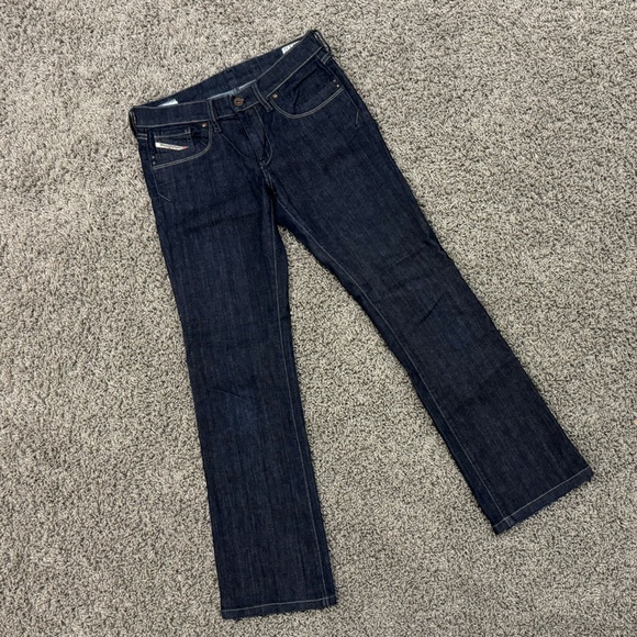 Diesel Denim - Diesel Ronhoir dark wash stretch bootcut jeans, size 28” waist